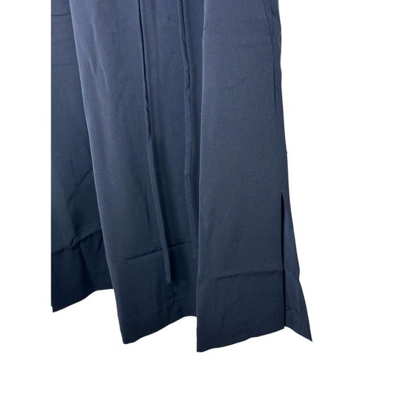 NWT Ministry of Supply Womens Swift Sheath Dress XS Tie Waist Pockets Navy Blue - Picture 8 of 14